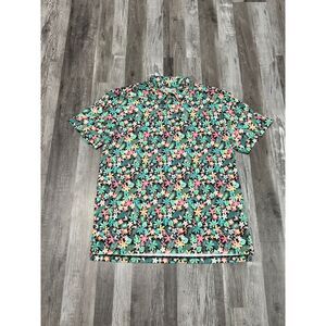 Size XL - Chubbies Performance Men's Polo Hawaiian Boomerang Pattern